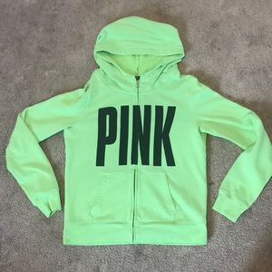 VS pink jacket